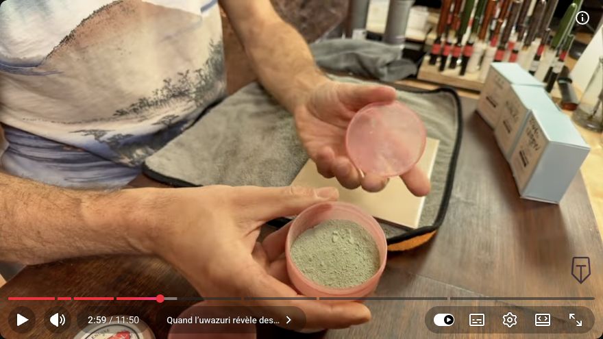 Apply dozuri correction paste — Workshop view of apply dozuri correction paste.